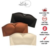 ราคา LADI Womens Bra - Womens Strapless Anti-Slip Molded Bra คุณภาพสูง นุ่ม เหมาะสําหรับใส่เสื้อปาดไหล่เกาะอก CODE AL31 (44704183341)