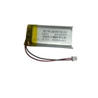 ราคา 602040 3.7V jst1.25 500MAh LiPoแบบชาร์จไฟได้สำหรับDIY Mp3 DVDบันทึกGPSวิดีโอกล้องบลูทูธ (23734194686)