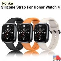 ราคา KONKE สายซิลิโคน, สายรัดข้อมือเปลี่ยน, สร้อยข้อมืออุปกรณ์เสริมนาฬิกาอัจฉริยะสําหรับ Honor Watch 4 Smart Watch (24745056813)