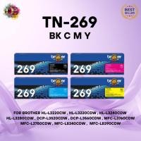 ราคา Brother TN-269 BK,C,M,Y สำหรับเครื่อง HL-L3220/3240/3280/DCP-L3520/3560/MFC-L3760/3780/8340/8390 (29293858448)