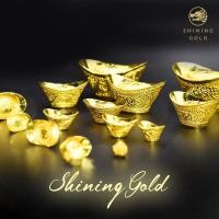 ราคา SHINING GOLD กิมตุ้งทอง ทองคำแท้96.5% ฮก ลก ซิ่ว น้ำหนัก 1.9 กรัม / 1 สลึง / 2 สลึง (3279431490)