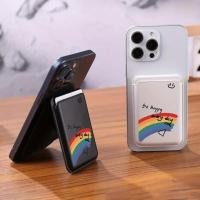 ราคา รูปแบบสายรุ้งกระเป๋าสตางค์สําหรับ ไอโฟน 17 17มือโปร 16 15 14 13 12 มือโปร สูงสุด 16บวก 17โปรแม็กซ์ การ์ดที่วางโทรศัพท์สําหรับกรณีกระเป๋าปก (29491573043)