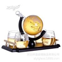 ราคา ชุดแก้วขวดไวน์ขวดไวน์ลูกโลกข้อเสนอพิเศษสี่ถ้วยทรงกลมแบบพกพาภาชนะไวน์ขวดเหล้าหัตถกรรมพร้อมสต็อก 4เจซี4 (57950759379)