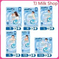 ราคา Molfixโมลฟิกซ์ Molfix แพมเพิสMofix ผ้าอ้อม โมฟิกซ์กางเกงห่อใหญ่จัมโบ้(S-XXXL) (22783854461)