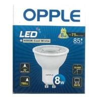 ราคา OPPLE LED E2 GU10 8W 220V 2700K/4000K/6500K 36Degree Non-dim (15381953676)