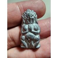 ราคา นางพิม ดำเซ็น หลวงปู่อั๊บ วัดท้องไทร จ.นครปฐม ปี 2546 เนื้อธาตุกายสิทธิ์ มีจารสวยๆ (24572186664)