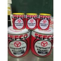 ราคา เซฟโก้ Sefco สีน้ำมันเซฟโก้ สีเคลือบเงาเซฟโก้ ขนาด 1/4 กล 0.85 ลิตร และ ขนาดเล็ก 0.083ลิตร (10843921453)