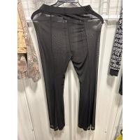 ราคา กางเกงตาข่ายสีดำขาบานเอวสุงทรงสวยค่ะ (19285261187)