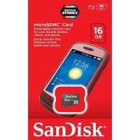 ราคา Sandisk Memory Card microSD Class4 16GB (SDSDQM_016G_B35) เมมโมรี่ การ์ด แซนดิส รองรับ เครื่องเล่นMP3 โทรศัพท์ Andriod (1446571059)