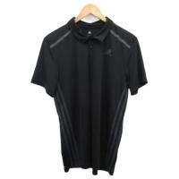 ราคา Adidas Polo Shirt Black Short Sleeves Direct from Japan Secondhand (54704742528)