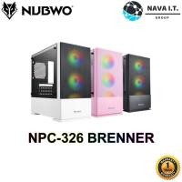 ราคา มีส่งด่วน NUBWO CASE (เคสเกมมิ่ง) BRENNER NPC-326 MICRO-ATX GAMING CASE ไฟ RGB สวยๆ - รับประกัน 1 ปี (7263389925)