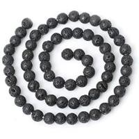 ราคา หินมงคล ลาวา 6 มิล หินเส้นยาว หินภูเขาไฟ ลูกปัดหิน หินร้อยสร้อย กำไลหิน สร้อย ข้อมือหิน หินมงคล หินแท้ by Piinkstore (9012098592)