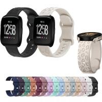 ราคา Cheetah Leopard สายรัดซิลิโคนสําหรับ Fitbit Versa Lite SE Versa 2 3 4 Sense 2 (24076742569)