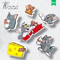 ราคา TOMONI Slipper Sticker, Tom & Jerry Cartoon Shoe Accessory Charm DIY แฟชั่นน่ารัก (50754838416)