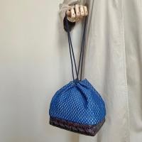ราคา กระเป๋าสาน handmade หูรูด *สินค้ามือสองจากญี่ปุ่น (22944106128)
