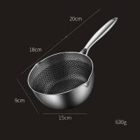ราคา Japanese Tempura Fryer Pan Deep Fryer Pot, Cookware Ramen Pan, Deep Frying Pans, (28662356126)