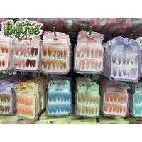 ราคา ชุดติดเล็บปลอมลายน่ารักๆแบบมีกาวในตัวคละลาย1โหล12กล่อง (27038114991)