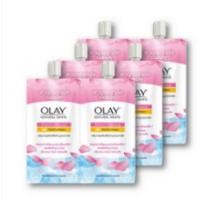 ราคา OLAY โอเลย์ เนเจอรัล ออร่า ไลท์ 7.5 กรัม / รัลไวท์พิงค์คิชแฟร์เนส (1 กล่อง 6 ซอง) (27539629625)