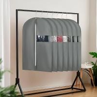 ราคา Non-Woven Suit Organizer กระเป๋าแขวนเสื้อป้องกันฝุ่นเสื้อผ้า Storage Cover Penutup Huk 衣服防罩 (54403599662)