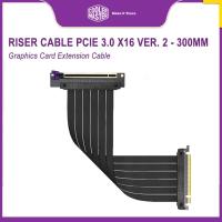 ราคา (ขายโล๊ะ) มือ 2 สภาพใช้งาน สาย Riser Cable Cooler Master PCIE 3.0 X16 VER. 2 300MM 90° สำหรับวางการ์ดจอแนวตั้ง (15255323568)