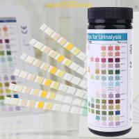 ราคา YOUYO URS-14 100strips Urinarysis Reagent Test Paper แถบทดสอบปัสสาวะ Leukocytes Nitrite Urobilinogen โปรตีน pH Ketone (54801307303)