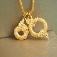 ราคา Anya จี้บ่วงนาคบาศ ทองคำแท้99.99% (6445472221)
