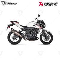 ราคา ท่อสูตร/ท่อแต่ง/ท่อไอเสีย Akrapovic Slip on Titanium aluminium logo limited : for Kawasaki Z400 2019-2022 (19951417643)