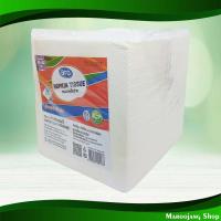 ราคา กระดาษเช็ดปาก หนา 2 ชั้น ขนาด 40x40 ซม. เอโร่ 250 แผ่น Paper Napkins Thick 2 Layers Size 40X40 Cm. Aro (21867943387)