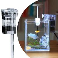 ราคา กรองแขวน กรองแขวนตู้ปลา 2.5W 250L/H Filter ระบบกรองเเละอ๊อกซิเจนตู้ปลา ปรับขนาดการไหลของน้ำได้ (23973375225)