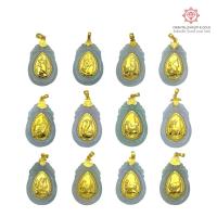 ราคา OJ GOLD จี้หยกนักษัตร 12 ราศี จี้ทองแท้ 99.99% เลือกลายได้ มีใบรับประกัน จี้ทอง จี้ทองคำแท้ ปีเกิด นักษัตร ของขวัญ (730705589)