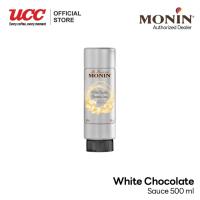 ราคา MONIN White Chocolate Sauce ซอสไวท์ช็อกโกแลต 500 ml. (47453855808)