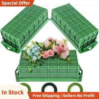 ราคา กรงโฟมลายดอกไม้ บล็อกโฟมลายดอกไม้ 3 แพ็คสําหรับดอกไม้ที่ใส่ดอกไม้พร้อมโฟมดอกไม้ชามกรง โฟมดอกไม้ใช้งานง่าย (48554961997)