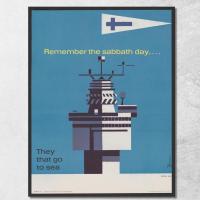 ราคา Remember The Sabbath Day Joseph Binder, jbn11 ภาพพิมพ์บนผ้าใบแคนวาส (25842178190)