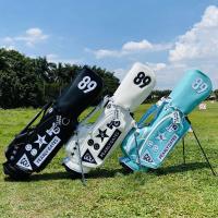 ราคา PG Golf Bag Bracket Bag Club Bag Green White Black Cloth Waterproof Lightweight 3.2kg One Shoulder (56952573493)