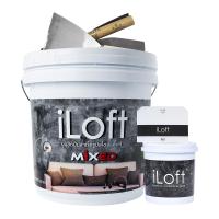 ราคา iLoft MIXED สีปูนขัดมันผสมเสร็จ พร้อมใช้งาน สี ลอฟท์ No.1 Natural (1770263856)