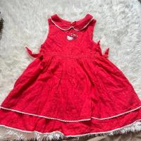 ราคา Sanrio Hello Kitty เดรสเด็กผู้หญิง Size 100 (27703045947)