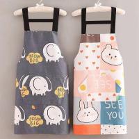 ราคา ผ้ากันเปื้อนรุ่นใหม่ลายการ์ตูนระดับไฮเอนด์แบบบางสำหรับใช้ในครัวเรือนกันน้ำมันกันเปื้อนเสื้อแขนกุดสไตล์เกาหลี (27065671591)