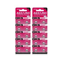 ราคา ถ่านกระดุม AG3/LR41 1.55V คุณภาพดี ราคา10ก้อน/แพ็ค (41709479278)