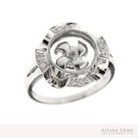 ราคา แหวนกังหันแชกงหมิวของแท้จากฮ่องกง ( CKM-RFLO-10MM-WG) (8431107934)