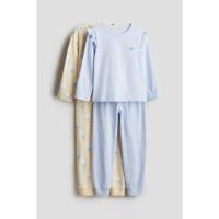 ราคา H&M(เอชแอนด์เอ็ม) ชุดนอนผ้าคอตตอน jersey 2 ชิ้น เด็กผู้หญิง 1265721_1 (24840203220)