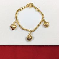 ราคา สร้อยข้อมือสำหรับเด็กห้อยจี้หัวใจ ความยาว 5 นิ้ว สร้อยทอง สร้อยแฟชั่น ข้อมือทอง ทองไมครอน ทองหุ้ม ทองชุบ (9722460185)