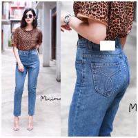 ราคา Minimal style กางเกงยีนส์ทรงบอยNo.N1231 (1832206175)