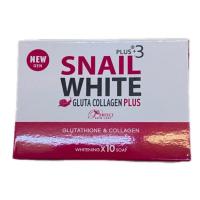 ราคา SNAIL WHITE Gluta Collagen Plus+3 WhiteningX10 Soap สบู่ก้อน 80g 1 ก้อน/บรรจุปริมาณ 80g ราคาพิเศษ สินค้าพร้อมส่ง (25446184600)