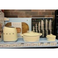 ราคา ชุดที่วางมีด smeg สีขาวขุ่น ชุดมีด 7 ชิ้น มีดผลไม้ (24982948211)