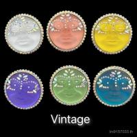 ราคา โบราณภาษาเช็คคําเพชร KF สไตล์ Multi-Color อุปกรณ์เสริม Pavilion Moen เข็มกลัด Face All-Match สไตล์ Nan Alloy Simple [Medium] อารมณ์ RIIT (57050618359)