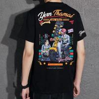 ราคา เสื้อยืด ขายเสื้อยืดแข่งรถจักรยานยนต์เสื้อยืดแข่งรถ ผ้าCotton 100% s-5xl (29457552252)