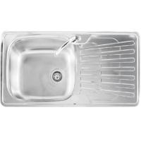 ราคา Tecnostar อ่างล้างจานแบบ 1 หลุม 1 ที่พัก รุ่น TNS HM 100 SS (2162471259)