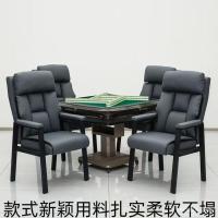 ราคา รูปแบบใหม่นั่งประจําที่พนักพิงสี่อุจจาระเครื่องไพ่นกกระจอก2025เก้าอี้ห้องหมากรุกไพ่นกกระจอกสบายชุดทุ่มเท RNX1 (54355601802)