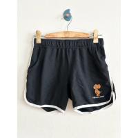 ราคา sizeL กางเกงขาสั้นผ้ายืดสีดำปักหนู jerry (43614751313)