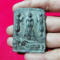 ราคา พระกรุเนื้อชิน พระกรุเก่ายุคทราวดี พระปางอุ้มบาตร พระปางไสยาสน์เนื้อชิน พระกรุเก่าที่หายากมากๆ (11944510200)